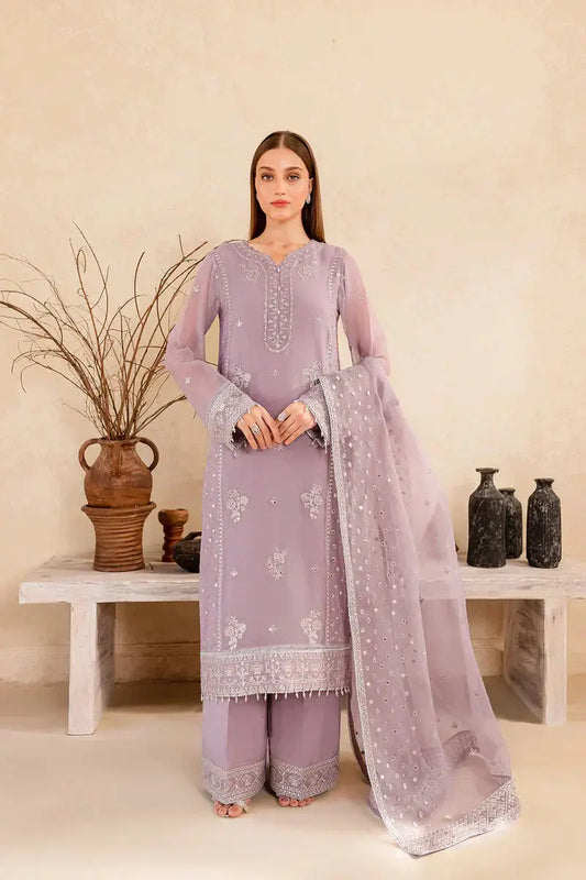 Farasha | Ritizer Festive Formals | Lilac Glow - Pakistani Designer Dress - by Farasha | Type: Formal - 100% Original at Saira Sultan
