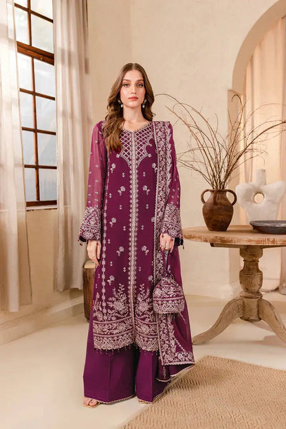 Farasha | Ritizer Festive Formals | Magenta Marvel - Pakistani Designer Dress - by Farasha | Type: Formal - 100% Original at Saira Sultan