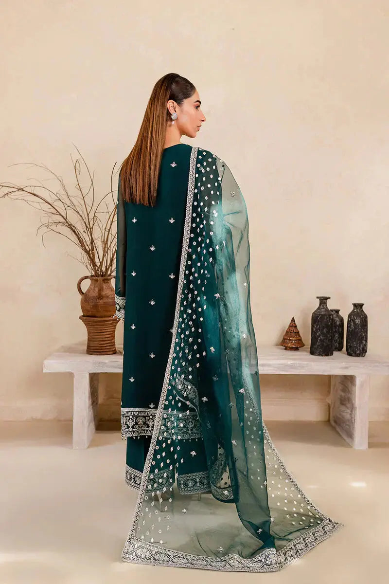 Farasha | Ritizer Festive Formals | Teal Glow - Pakistani Designer Dress - by Farasha | Type: Formal - 100% Original at Saira Sultan