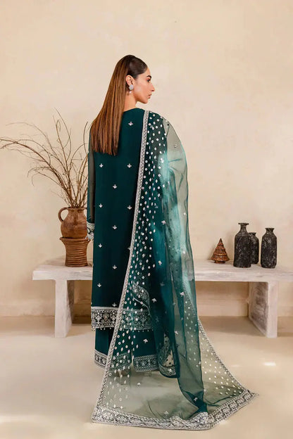 Farasha | Ritizer Festive Formals | Teal Glow - Pakistani Designer Dress - by Farasha | Type: Formal - 100% Original at Saira Sultan