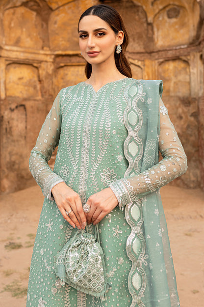 Farasha | Ritzier Wedding Formals | Ocean Light XL Chiffon Mint Green