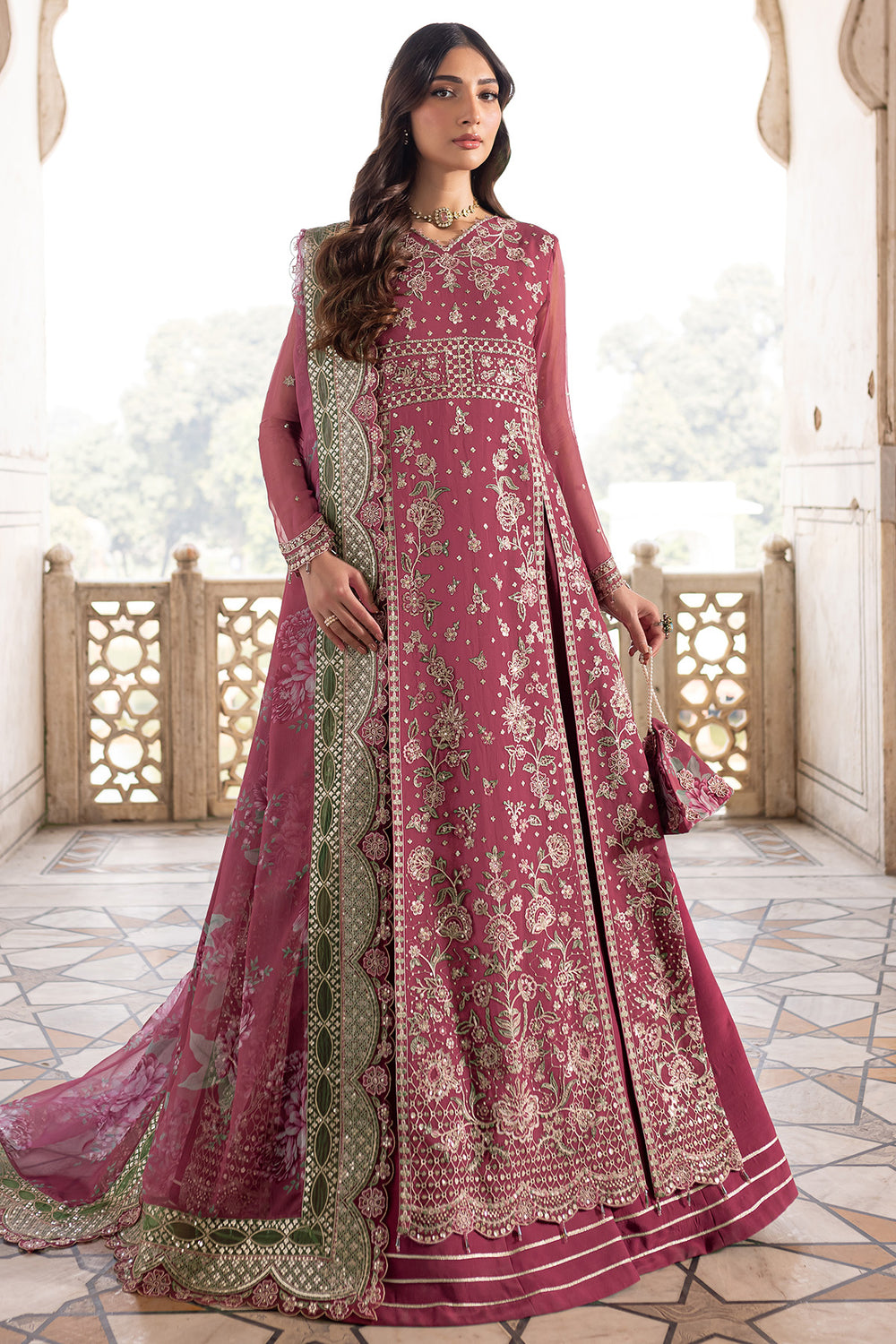 Farasha | Ritzier Wedding Formals | Regal Rose XS Magenta Chiffon