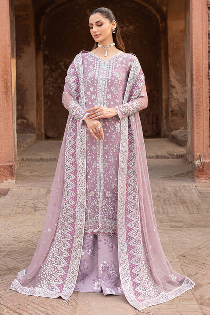 Farasha | Ritzier Wedding Formals | Pastel Mist XS Lilac Chiffon