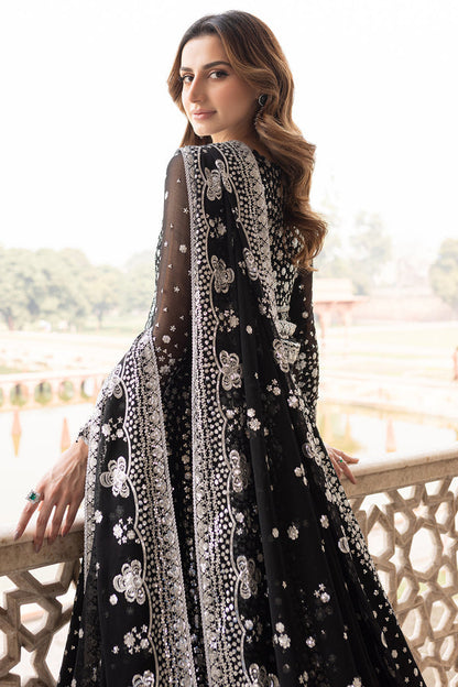 Farasha | Ritzier Wedding Formals | Midnight Orchid L Black Chiffon