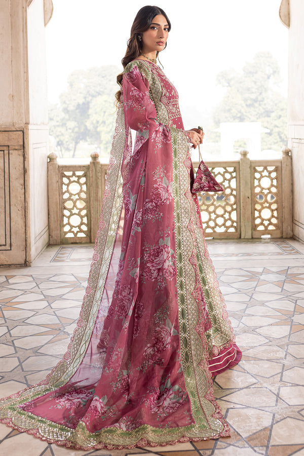 Farasha | Ritzier Wedding Formals | Regal Rose L Magenta Chiffon