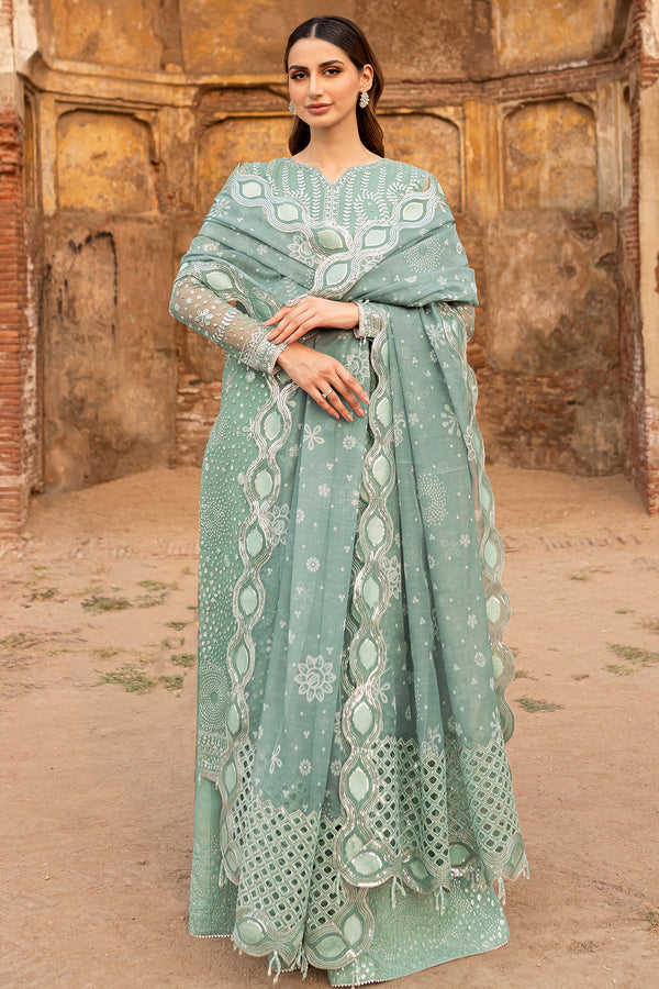 Farasha | Ritzier Wedding Formals | Ocean Light Custom Size Chiffon Mint Green