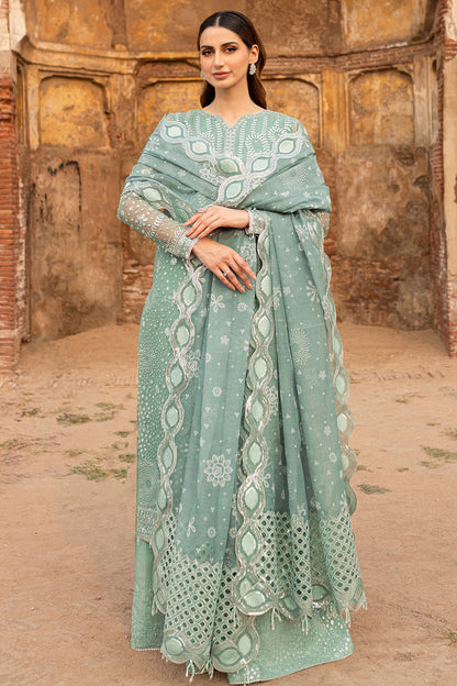Farasha | Ritzier Wedding Formals | Ocean Light Custom Size Chiffon Mint Green