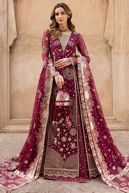 Farasha | Ritzier Wedding Formals | Scarlet Charm XS Maroon Chiffon
