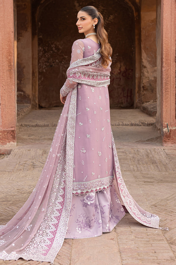 Farasha | Ritzier Wedding Formals | Pastel Mist S Lilac Chiffon