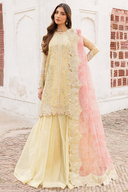 Farasha | Ritzier Wedding Formals | Marigold Bliss XS Pastel Yellow Chiffon