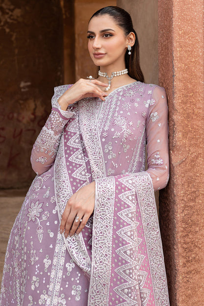 Farasha | Ritzier Wedding Formals | Pastel Mist XL Lilac Chiffon