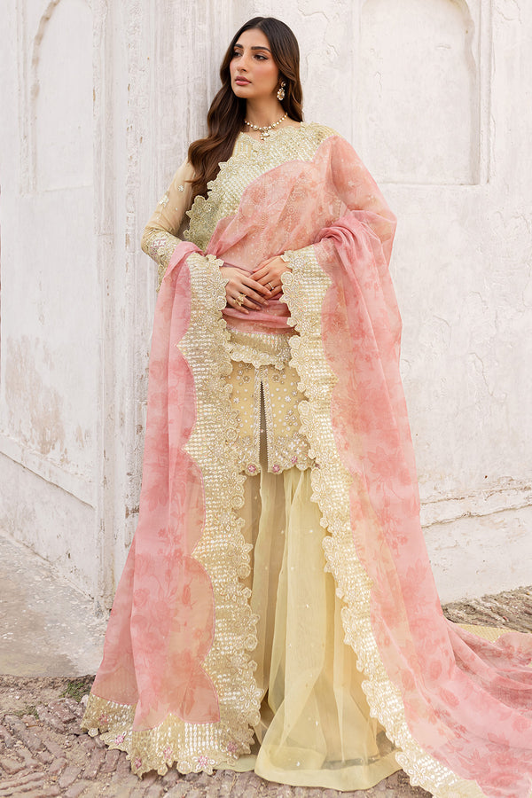 Farasha | Ritzier Wedding Formals | Marigold Bliss M Pastel Yellow Chiffon