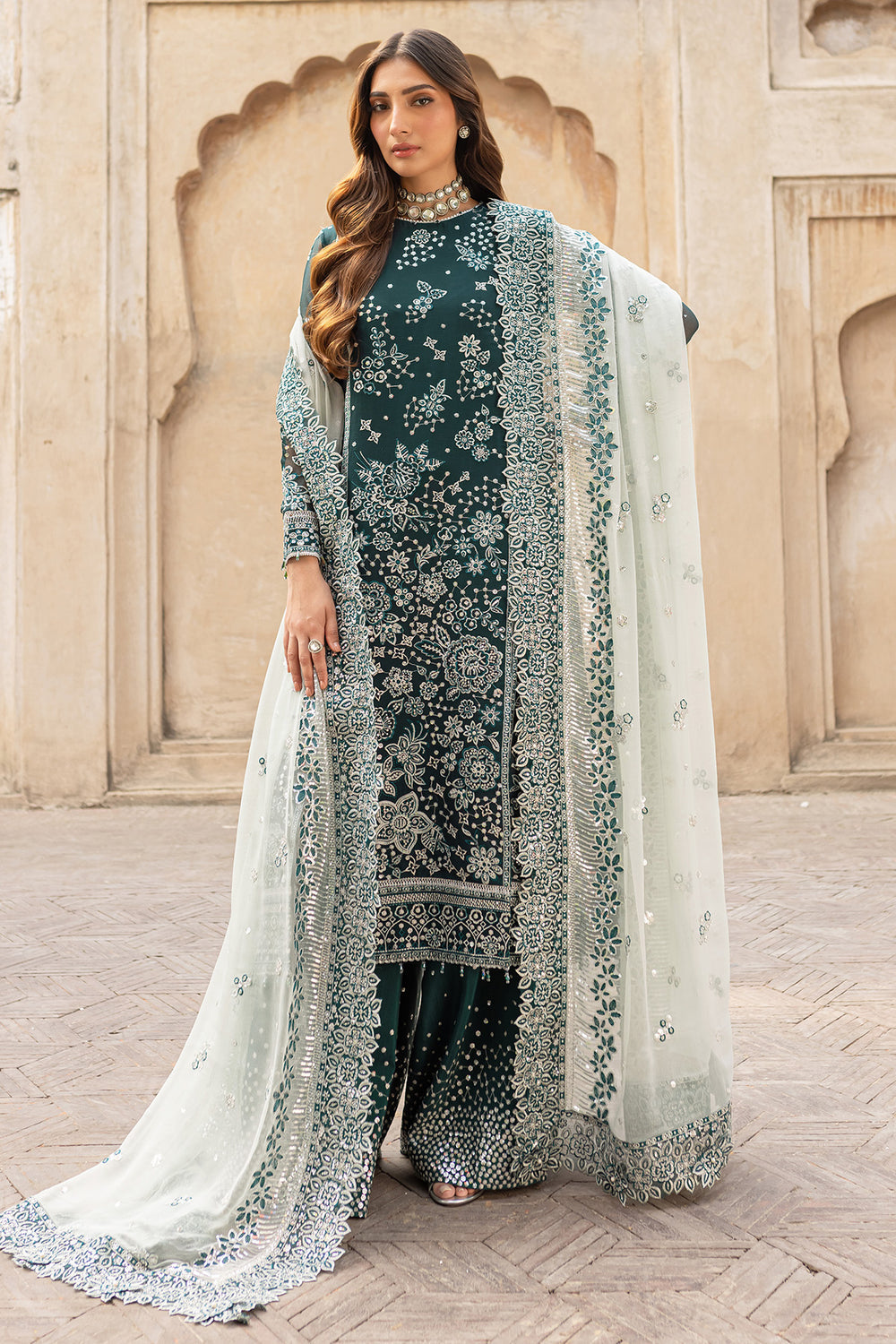 Farasha | Ritzier Wedding Formals | Teal Dreams XS Teal Green Chiffon