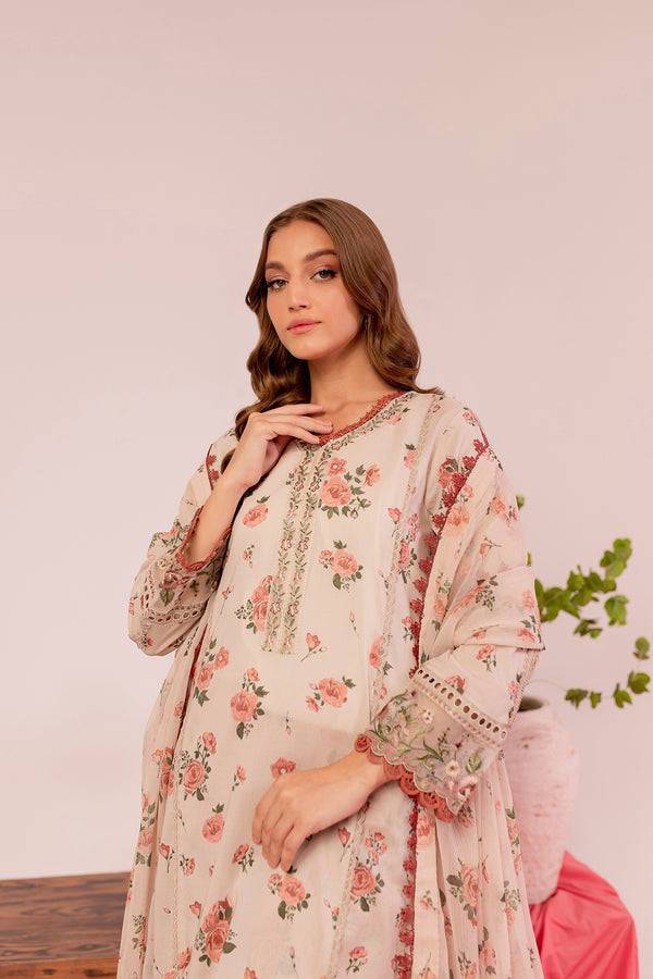 Farasha | Printed Essentials | IVY CHARM - Pakistani Designer Dress - by Farasha | Type: Luxury - 100% Original at Saira Sultan