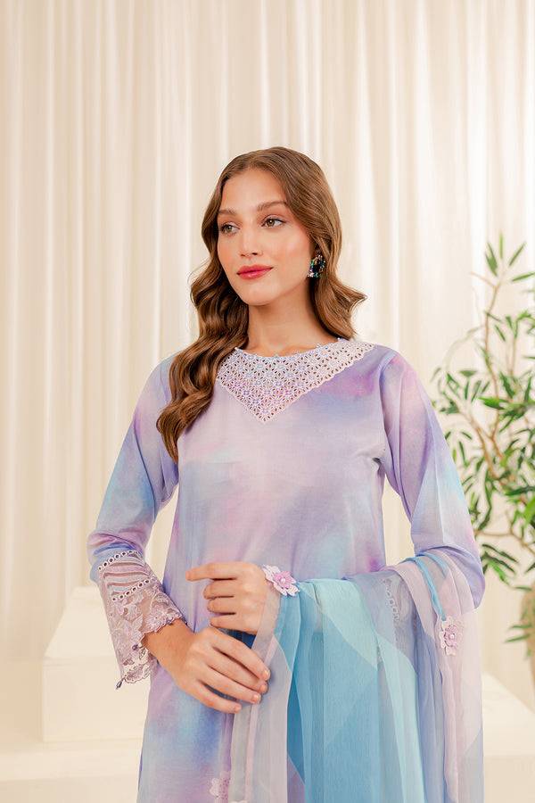 Farasha | Printed Essentials | SNOWY DOVE - Pakistani Designer Dress - by Farasha | Type: Luxury - 100% Original at Saira Sultan