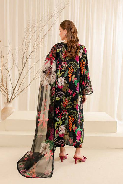 Farasha | Printed Essentials | EBONY PASSION - Pakistani Designer Dress - by Farasha | Type: Luxury - 100% Original at Saira Sultan