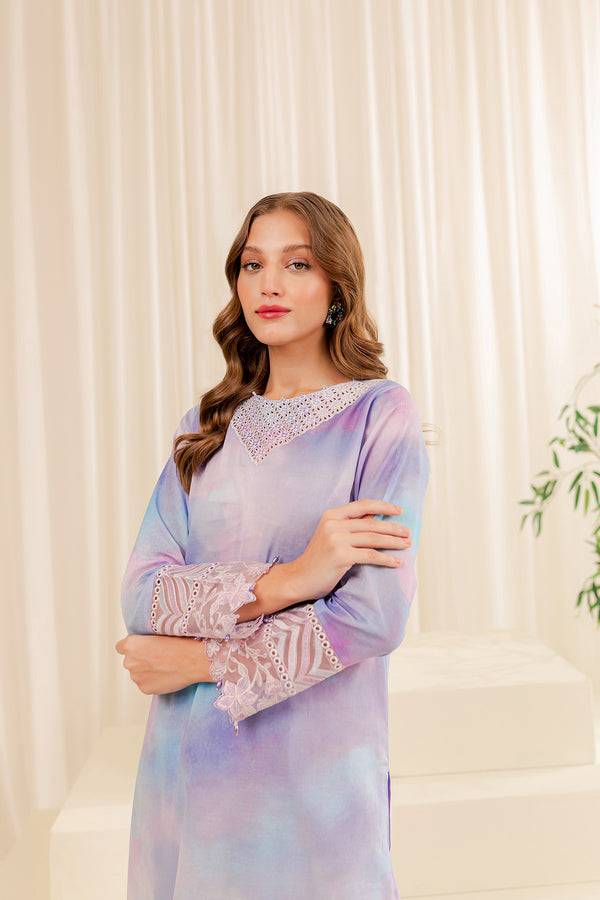 Farasha | Printed Essentials | SNOWY DOVE - Pakistani Designer Dress - by Farasha | Type: Luxury - 100% Original at Saira Sultan