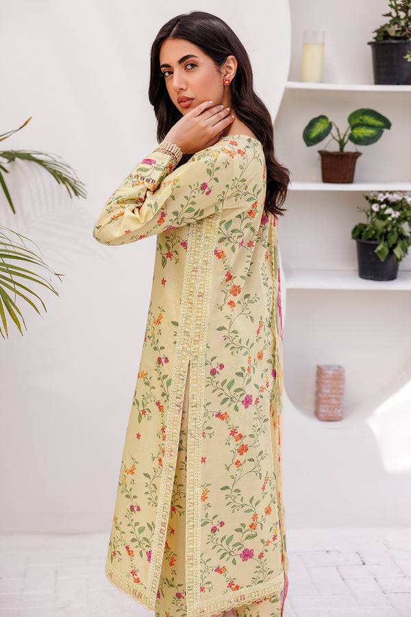 Farasha | Printed Essentials | PASTEL GLEAM - Pakistani Designer Dress - by Farasha | Type: Luxury - 100% Original at Saira Sultan