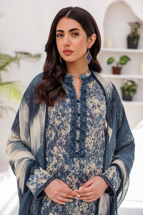 Farasha | Printed Essentials | EMERY - Pakistani Designer Dress - by Farasha | Type: Luxury - 100% Original at Saira Sultan