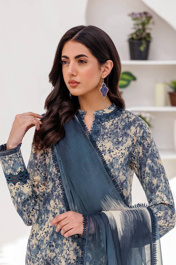 Farasha | Printed Essentials | EMERY - Pakistani Designer Dress - by Farasha | Type: Luxury - 100% Original at Saira Sultan