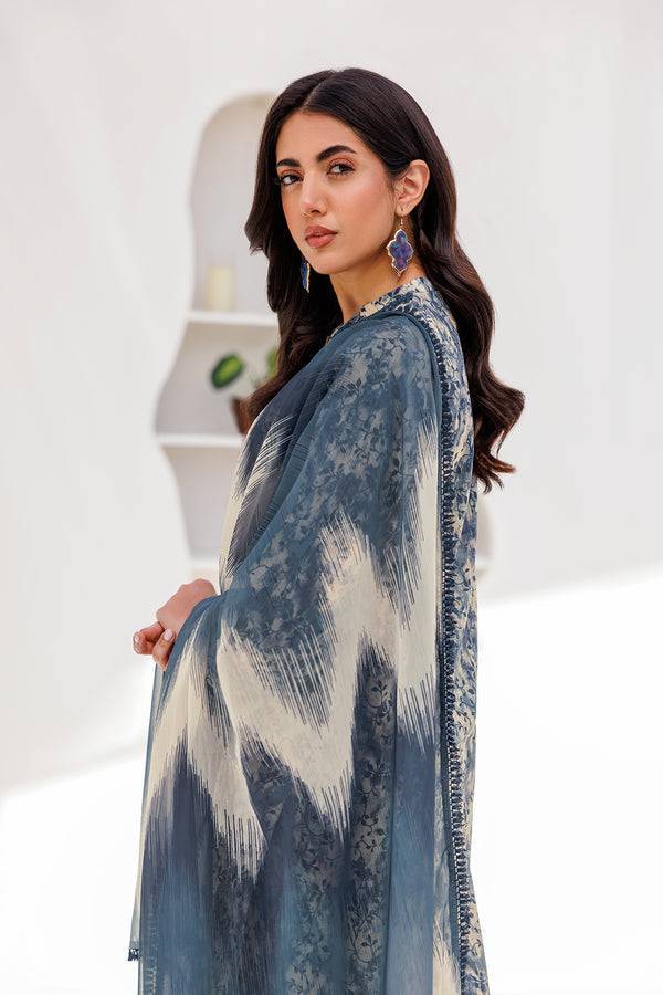 Farasha | Printed Essentials | EMERY - Pakistani Designer Dress - by Farasha | Type: Luxury - 100% Original at Saira Sultan