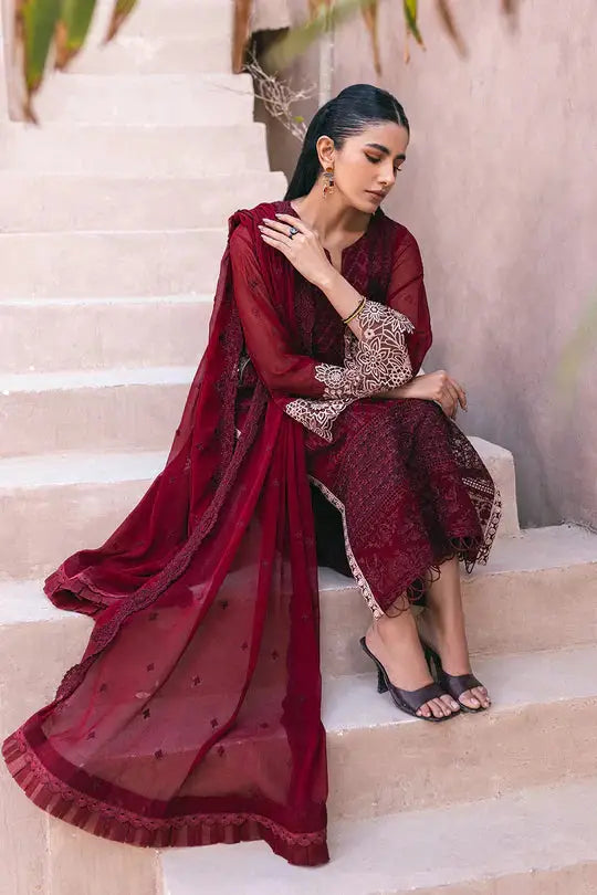 Azure | Embroidered Ensembles 3 Pcs | Fire Lily - Pakistani Designer Dress - by Azure | Type: Formal - 100% Original at Saira Sultan