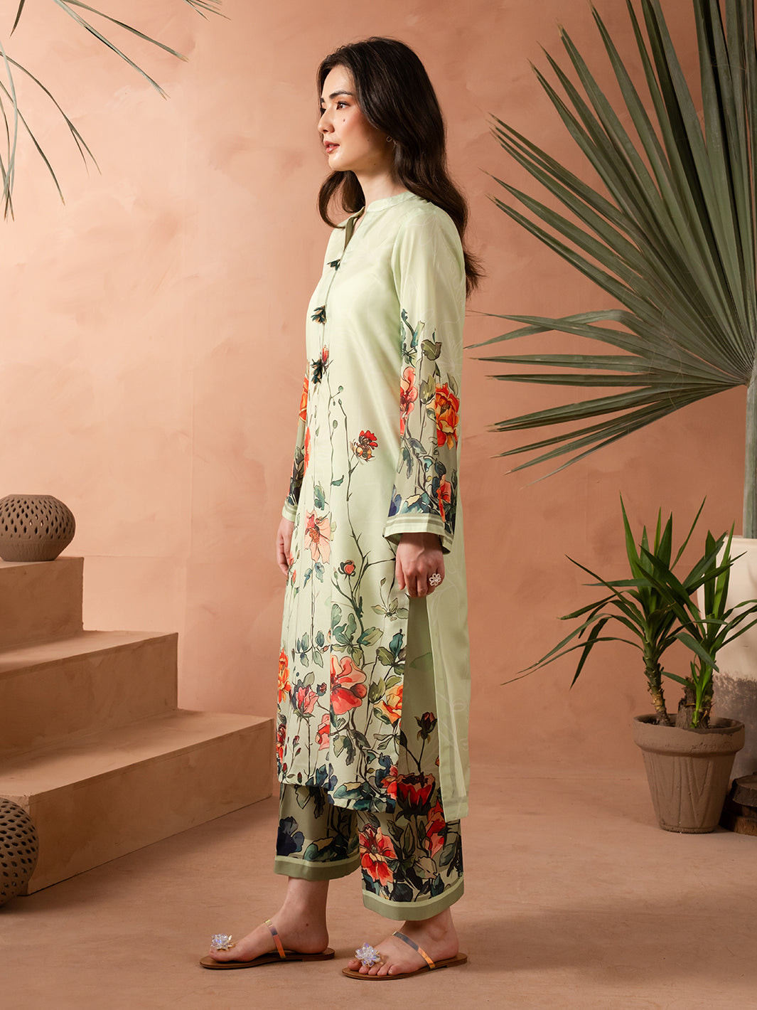 IZEL | Sunset street Pret | FLAIR - Pakistani Designer Dress - by Izel - Type : Ladies Clothes - 100% Original at Saira Sultan