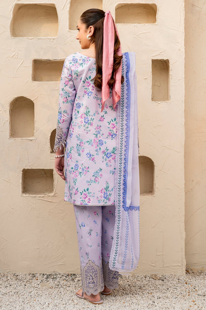 Alizeh | Levana Lawn | Flake S Lilac Lawn