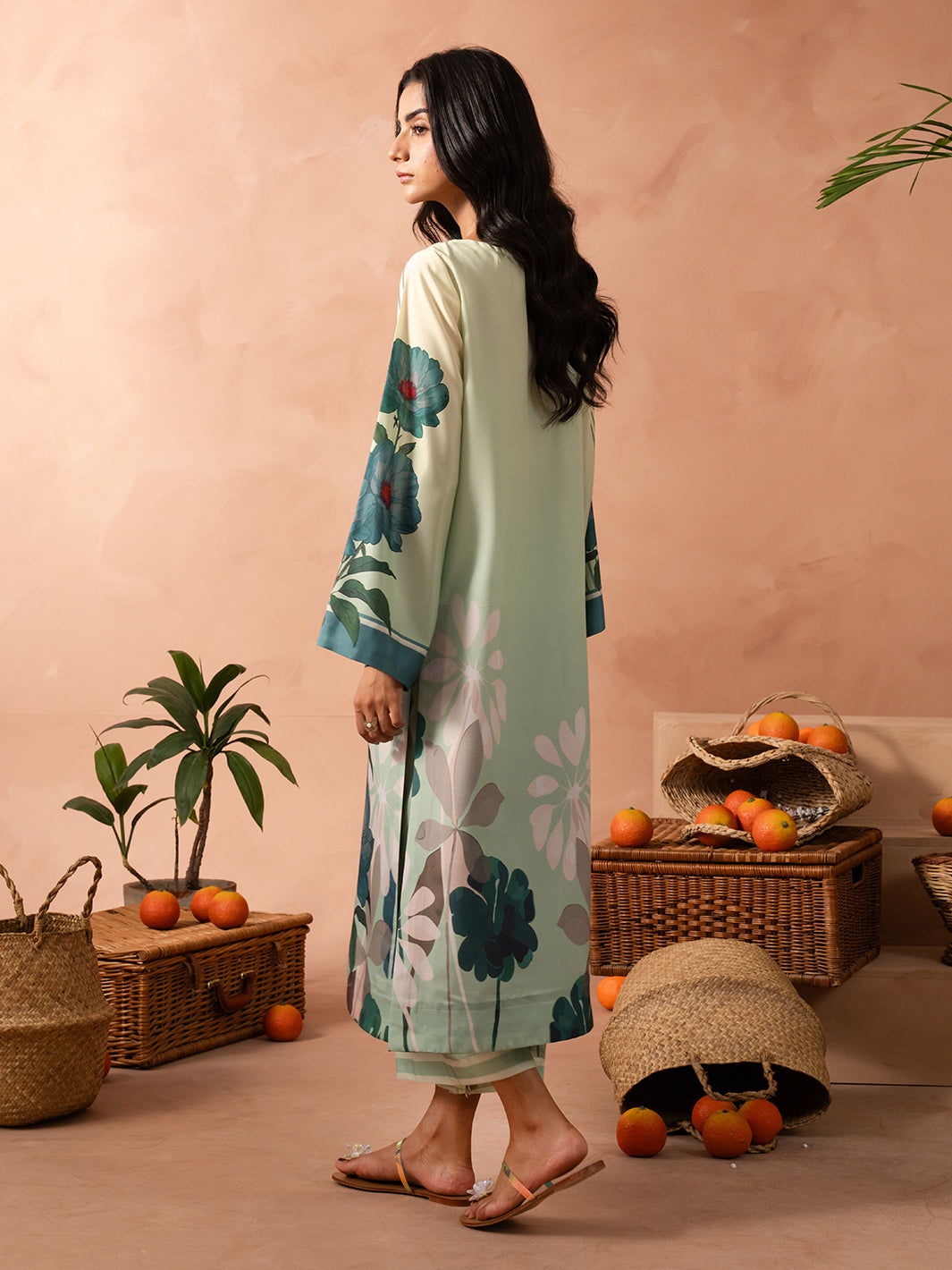 IZEL | Sunset street Pret | FLICKER - Pakistani Designer Dress - by Izel - Type : Ladies Clothes - 100% Original at Saira Sultan