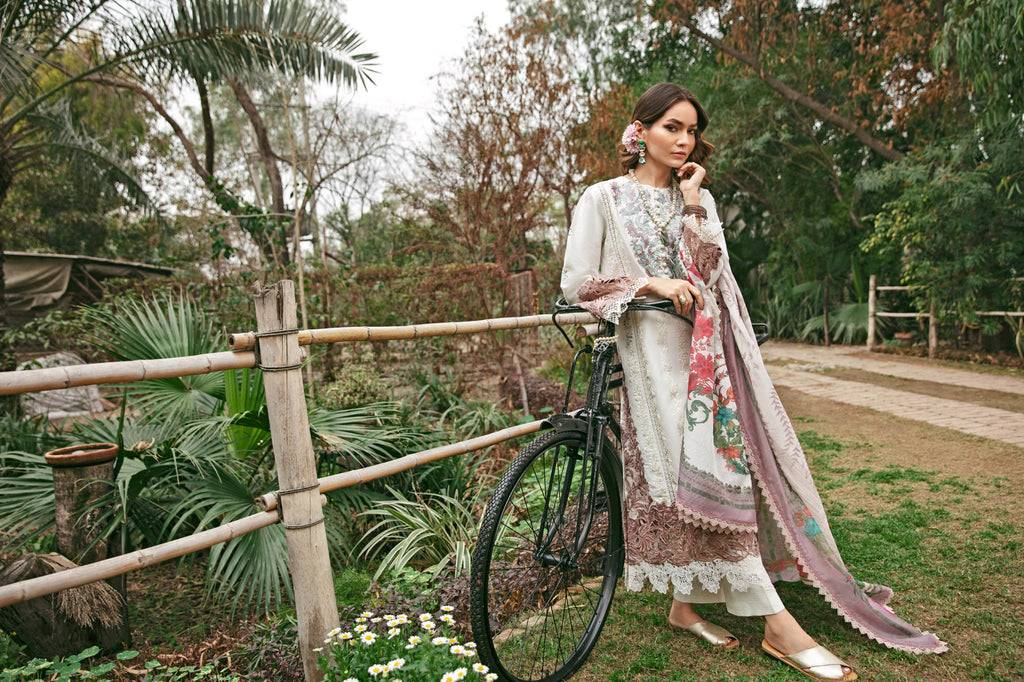 Florent | Luxury Lawn 24 | FFL-2A - Pakistani Designer Dress - by Florent | Type: Luxury - 100% Original at Saira Sultan
