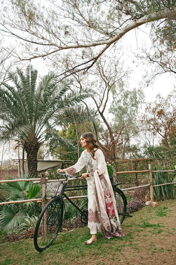 Florent | Luxury Lawn 24 | FFL-2A - Pakistani Designer Dress - by Florent | Type: Luxury - 100% Original at Saira Sultan