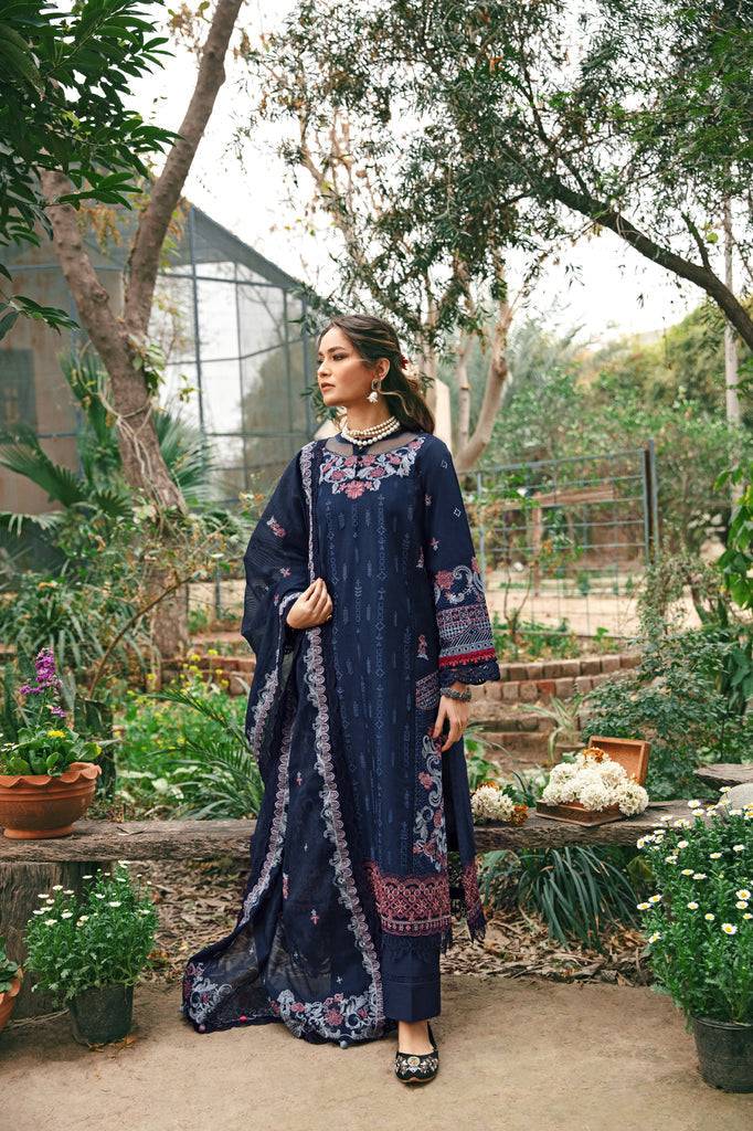 Florent | Luxury Lawn 24 | 3A - Pakistani Designer Dress - by Florent | Type: Luxury - 100% Original at Saira Sultan