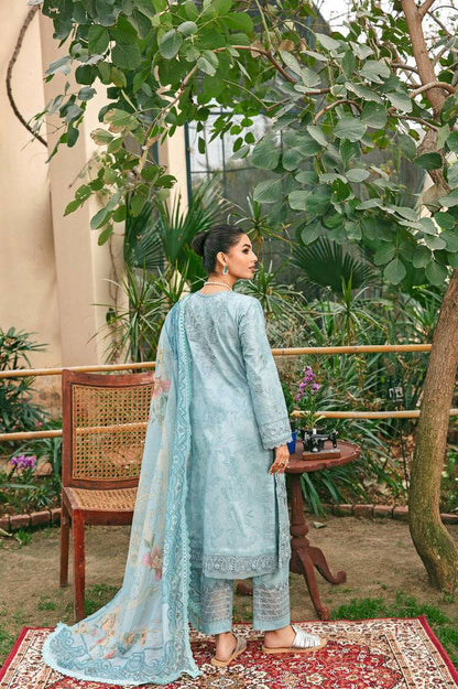 Florent | Luxury Lawn 24 | FFL-8B - Pakistani Designer Dress - by Florent | Type: Luxury - 100% Original at Saira Sultan