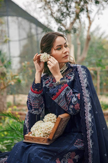Florent | Luxury Lawn 24 | 3A - Pakistani Designer Dress - by Florent | Type: Luxury - 100% Original at Saira Sultan