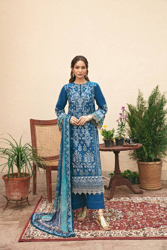 Florent | Luxury Lawn 24 | FFL-5A - Pakistani Designer Dress - by Florent | Type: Luxury - 100% Original at Saira Sultan