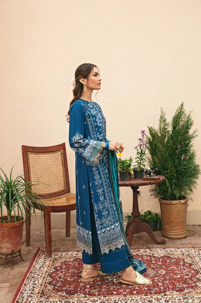 Florent | Luxury Lawn 24 | FFL-5A - Pakistani Designer Dress - by Florent | Type: Luxury - 100% Original at Saira Sultan