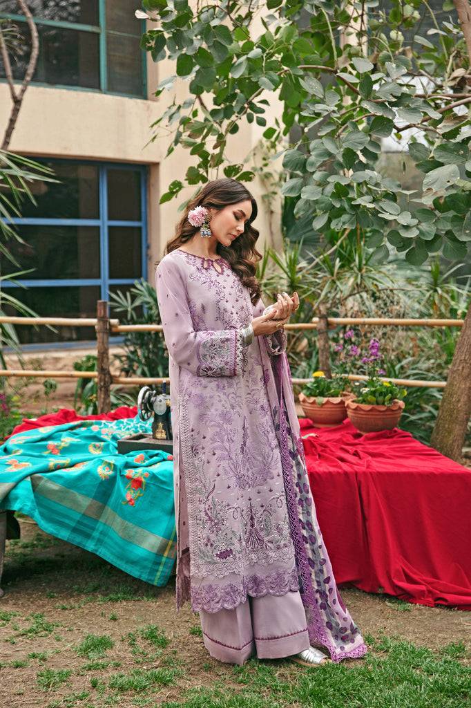Florent | Luxury Lawn 24 | FFL-1A - Pakistani Designer Dress - by Florent | Type: Luxury - 100% Original at Saira Sultan