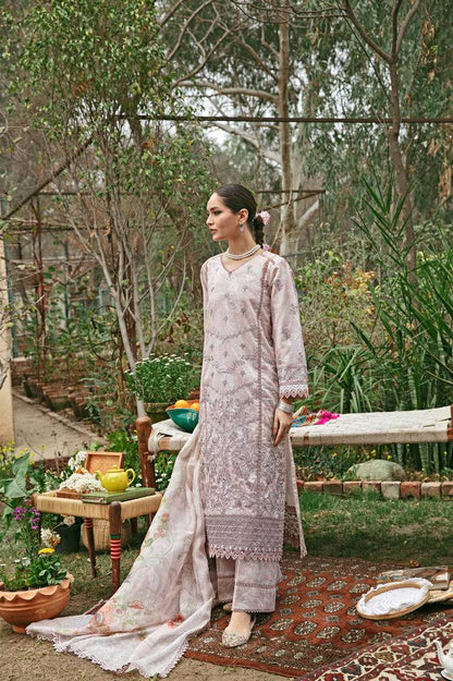 Florent | Luxury Lawn 24 | FFL-8A - Pakistani Designer Dress - by Florent | Type: Luxury - 100% Original at Saira Sultan