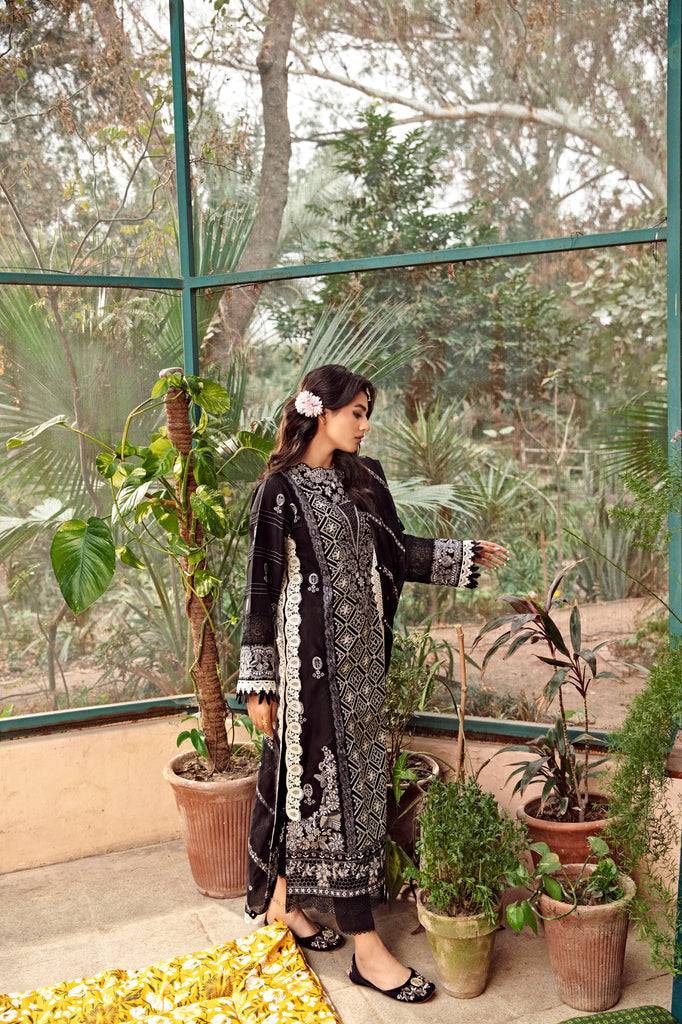 Florent | Luxury Lawn 24 | FFL-6A - Pakistani Designer Dress - by Florent | Type: Luxury - 100% Original at Saira Sultan