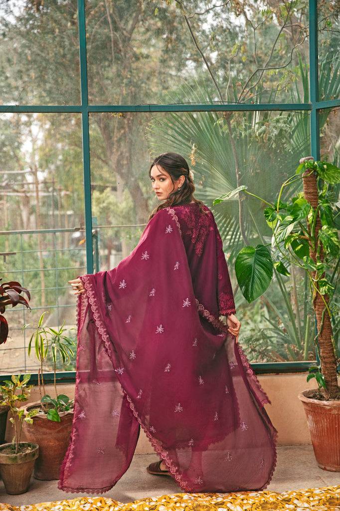 Florent | Luxury Lawn 24 | FFL-4B - Pakistani Designer Dress - by Florent | Type: Luxury - 100% Original at Saira Sultan