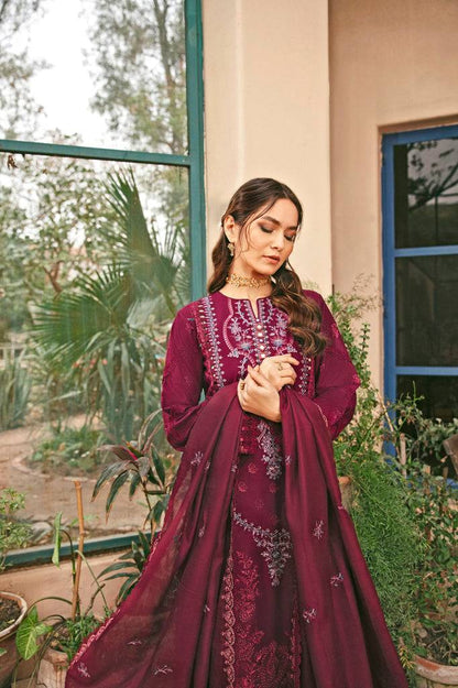 Florent | Luxury Lawn 24 | FFL-4B - Pakistani Designer Dress - by Florent | Type: Luxury - 100% Original at Saira Sultan