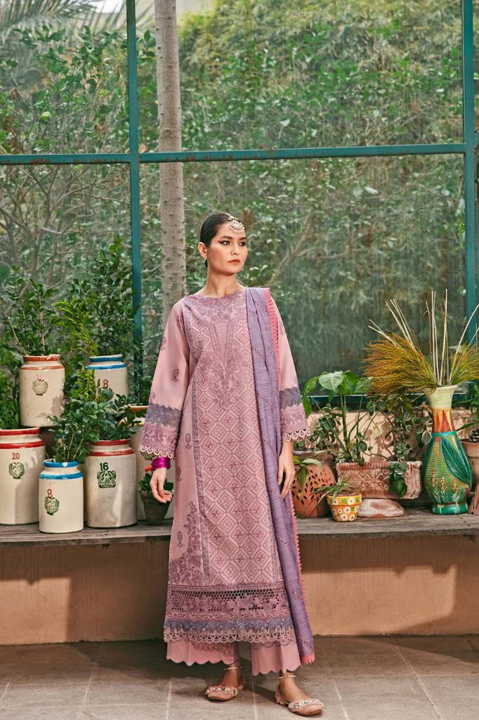 Florent | Luxury Lawn 24 | FFL-6B - Pakistani Designer Dress - by Florent | Type: Luxury - 100% Original at Saira Sultan