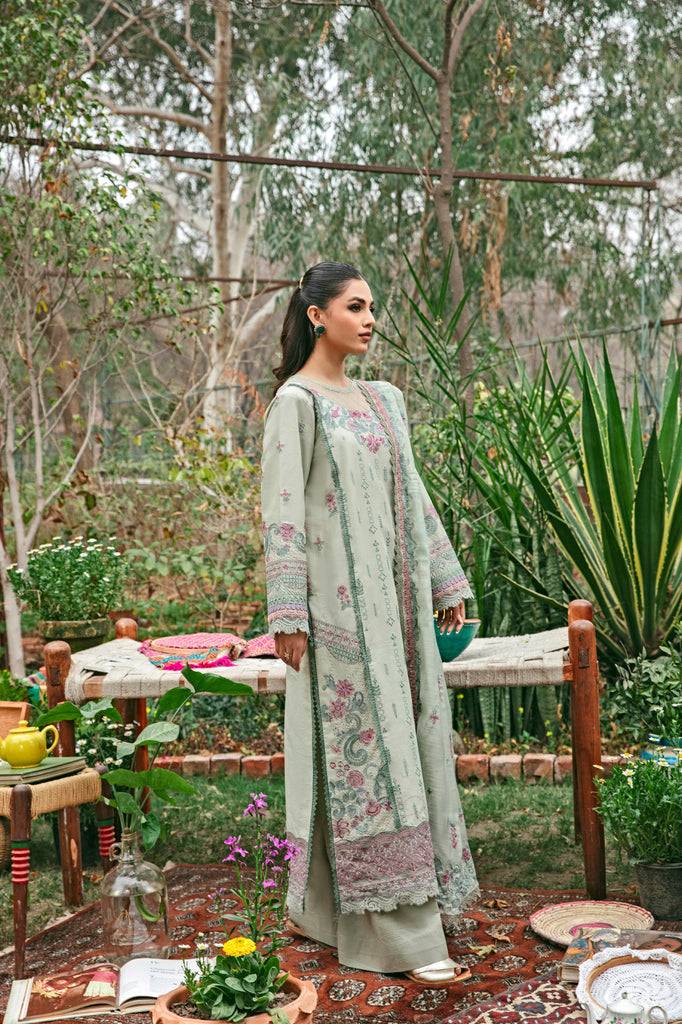 Florent | Luxury Lawn 24 | FFL-3B - Pakistani Designer Dress - by Florent | Type: Luxury - 100% Original at Saira Sultan