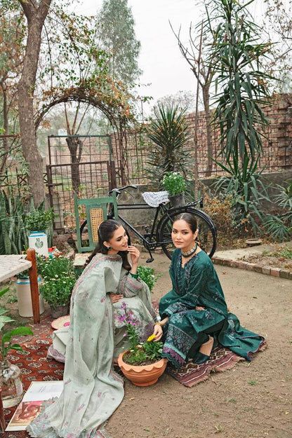 Florent | Luxury Lawn 24 | FFL-3B - Pakistani Designer Dress - by Florent | Type: Luxury - 100% Original at Saira Sultan