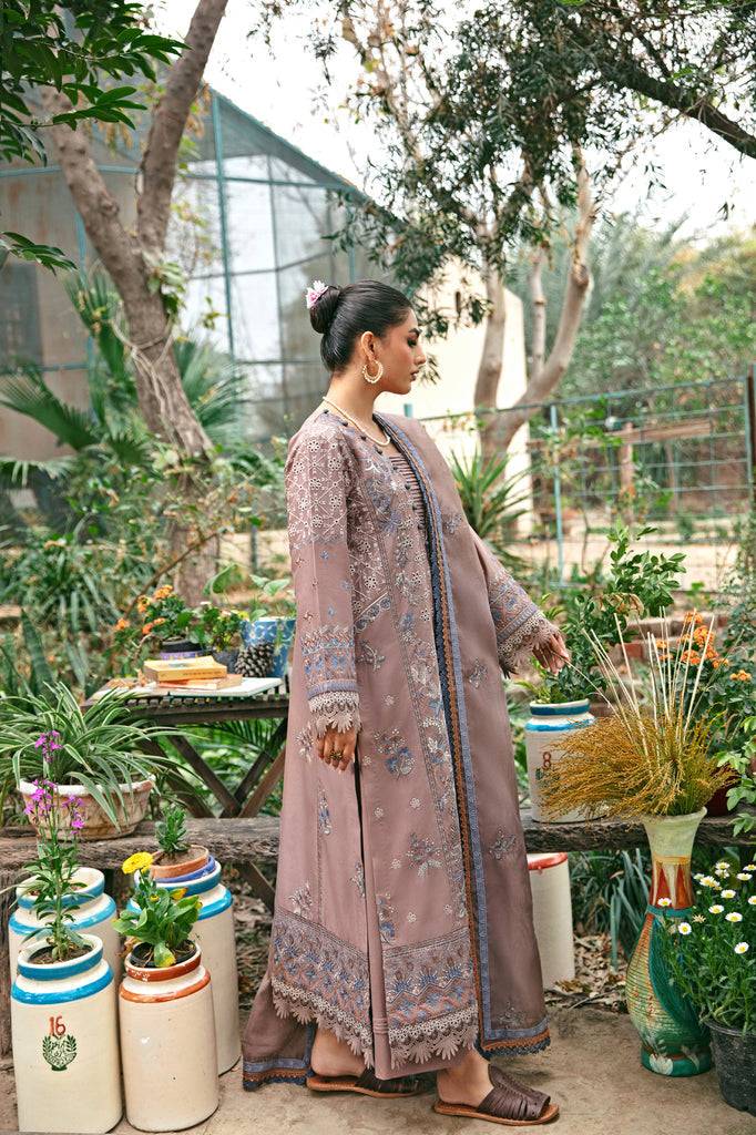 Florent | Luxury Lawn 24 | FFL-7 - Pakistani Designer Dress - by Florent | Type: Luxury - 100% Original at Saira Sultan