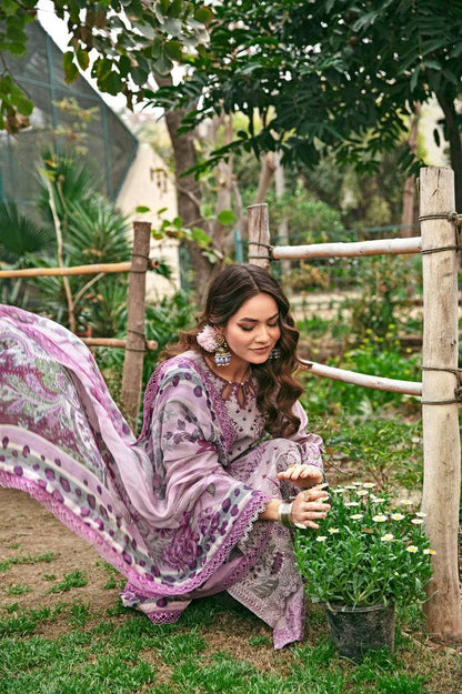 Florent | Luxury Lawn 24 | FFL-1A - Pakistani Designer Dress - by Florent | Type: Luxury - 100% Original at Saira Sultan