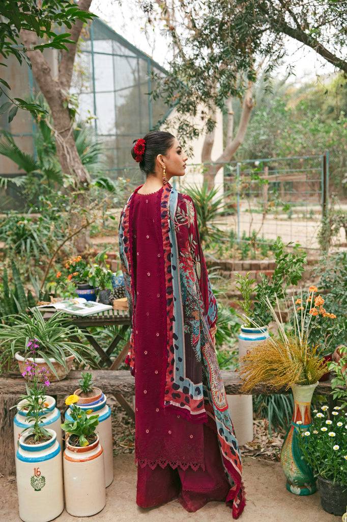 Florent | Luxury Lawn 24 | FFL-1B - Pakistani Designer Dress - by Florent | Type: Luxury - 100% Original at Saira Sultan