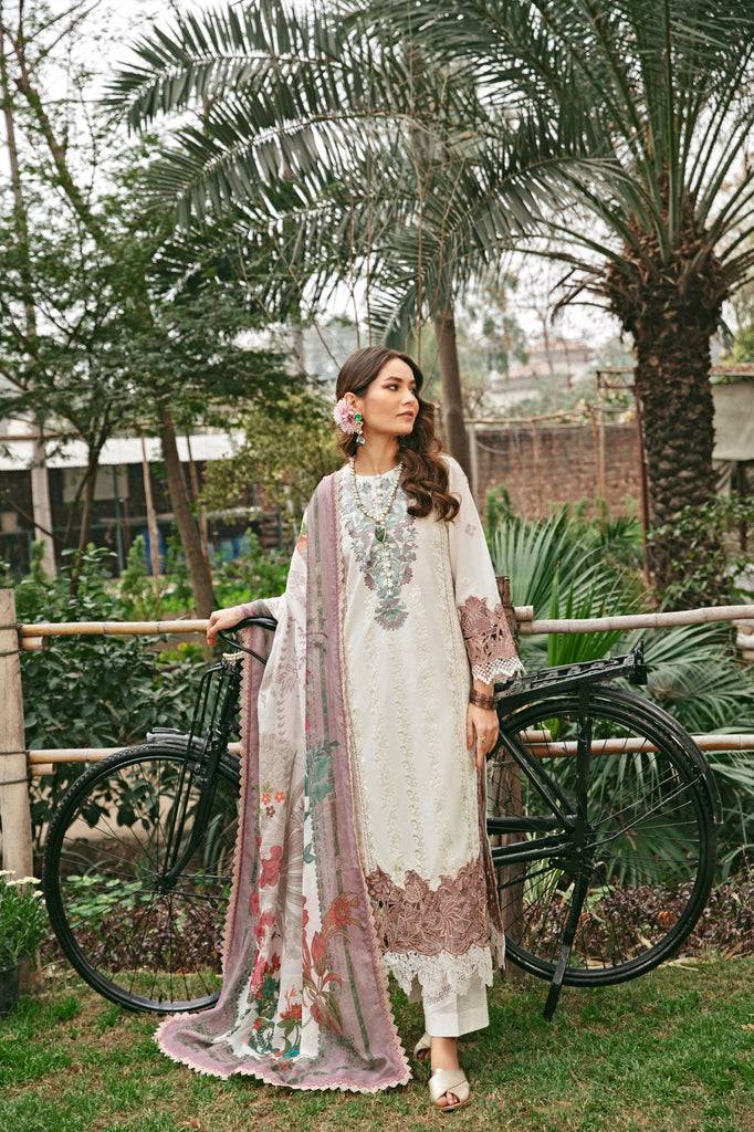 Florent | Luxury Lawn 24 | FFL-2A - Pakistani Designer Dress - by Florent | Type: Luxury - 100% Original at Saira Sultan