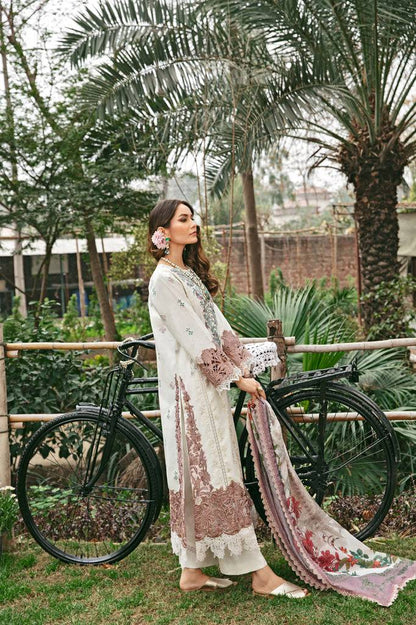 Florent | Luxury Lawn 24 | FFL-2A - Pakistani Designer Dress - by Florent | Type: Luxury - 100% Original at Saira Sultan