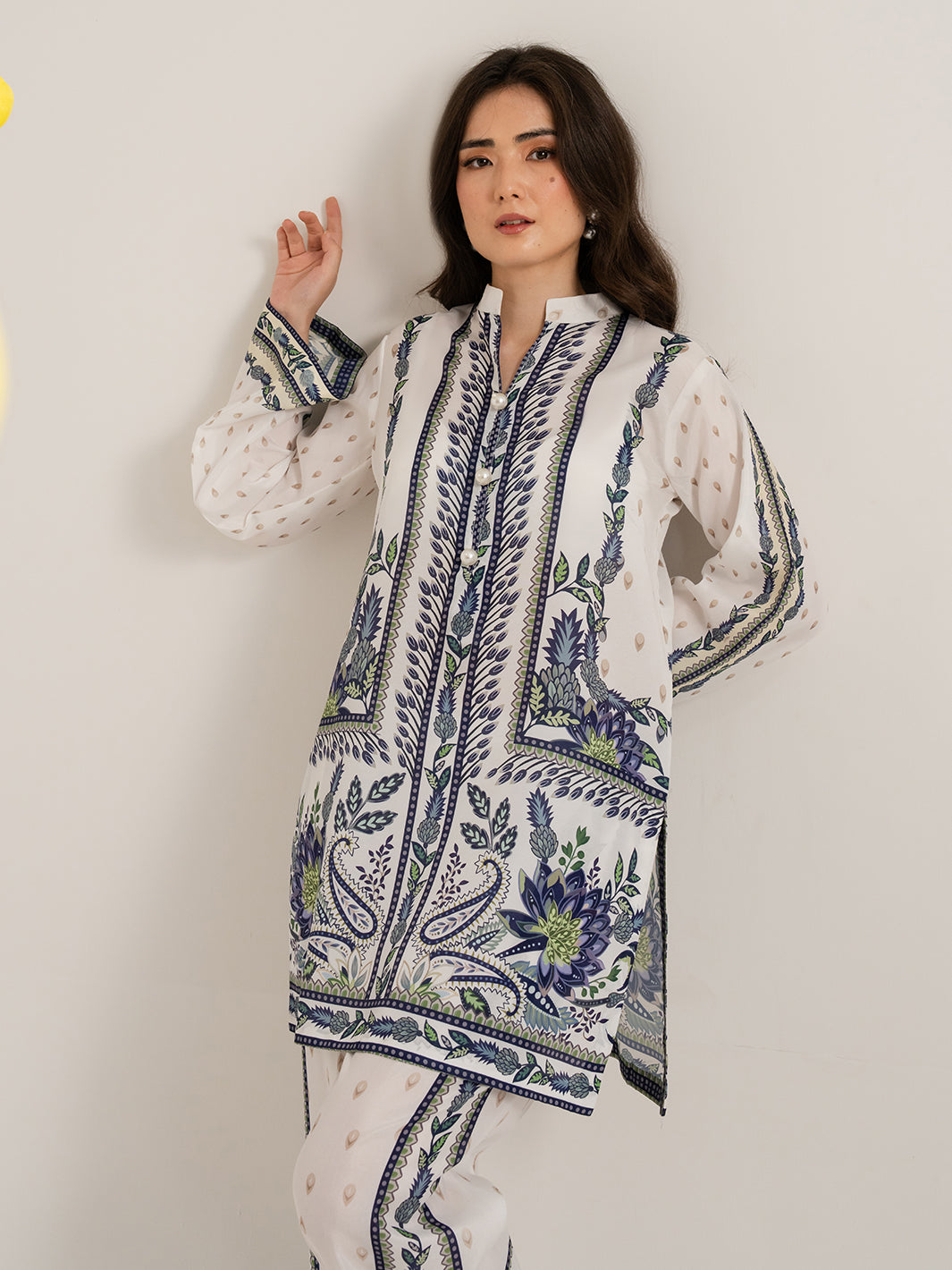 IZEL | Sunset street Pret | FLORET - Pakistani Designer Dress - by Izel - Type : Ladies Clothes - 100% Original at Saira Sultan